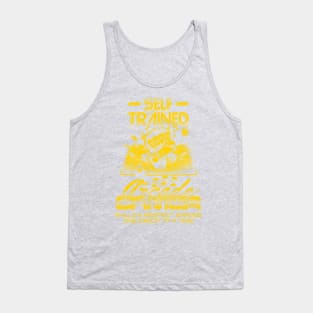 Self Trained Arcade Gamer (Yellow) Tank Top